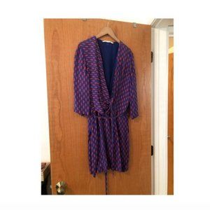 Diane Von Furstenberg Tie Waist Dress 12